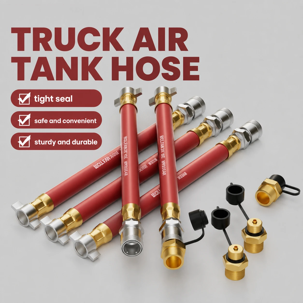 Heavy Truck Air Tank Take-off Connector Air Intake Valve Pipe Pneumatic Dust Blower Connection Fitting For Freight Truck