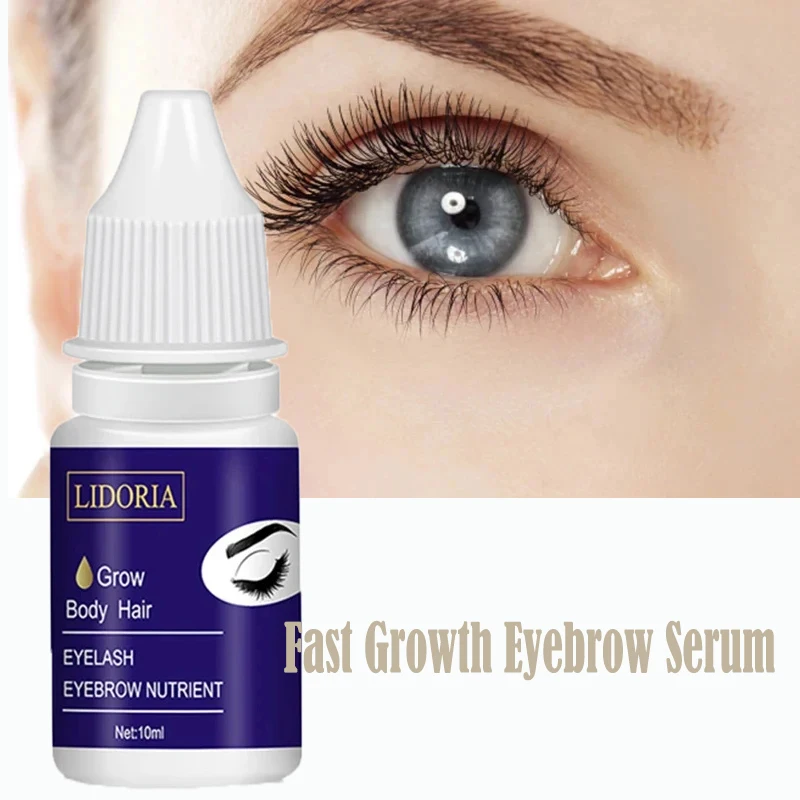 Fast Growth Eyebrow Serum Lengthening Lashes Enhancer Thick Eyelash Fluid Nourishing Follicles Extension Intensive Hairline Care