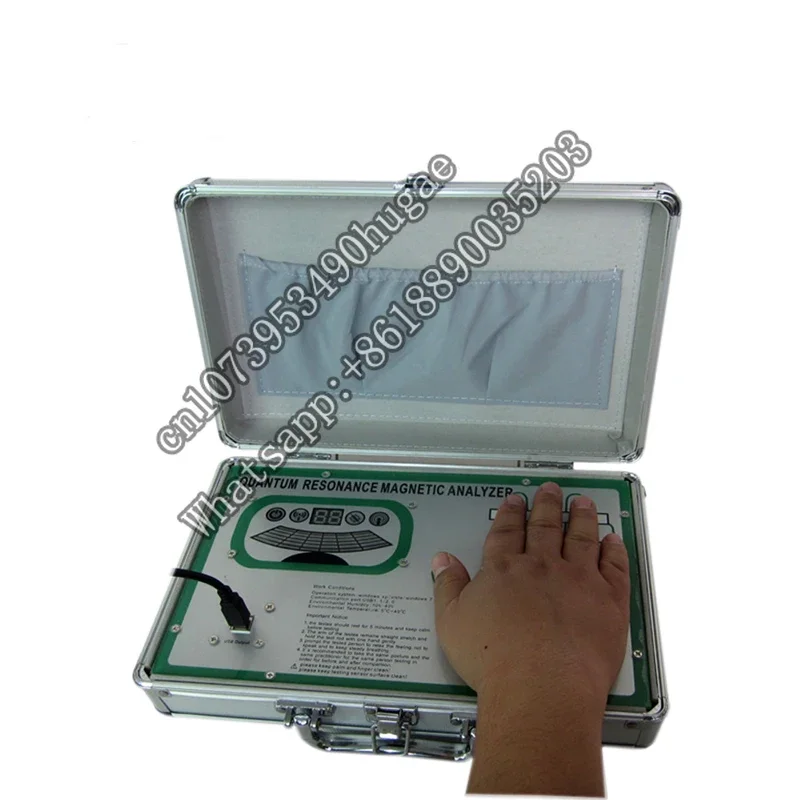 Doctor venation hand Acupuncture  bio-electric 3d nls body analyzer