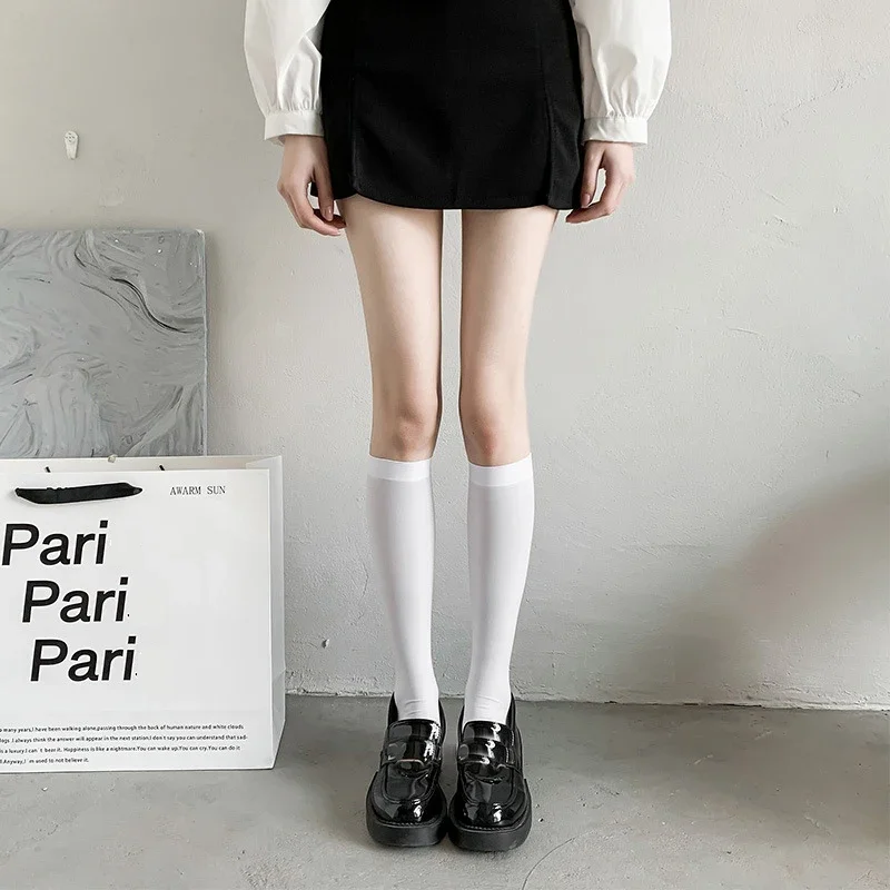 

Student Girl Soft Breathable JK Cosplay Socks Thigh High Lolita Socks Lolita Cute Japan/Korea Style Over the Knee High Stockings