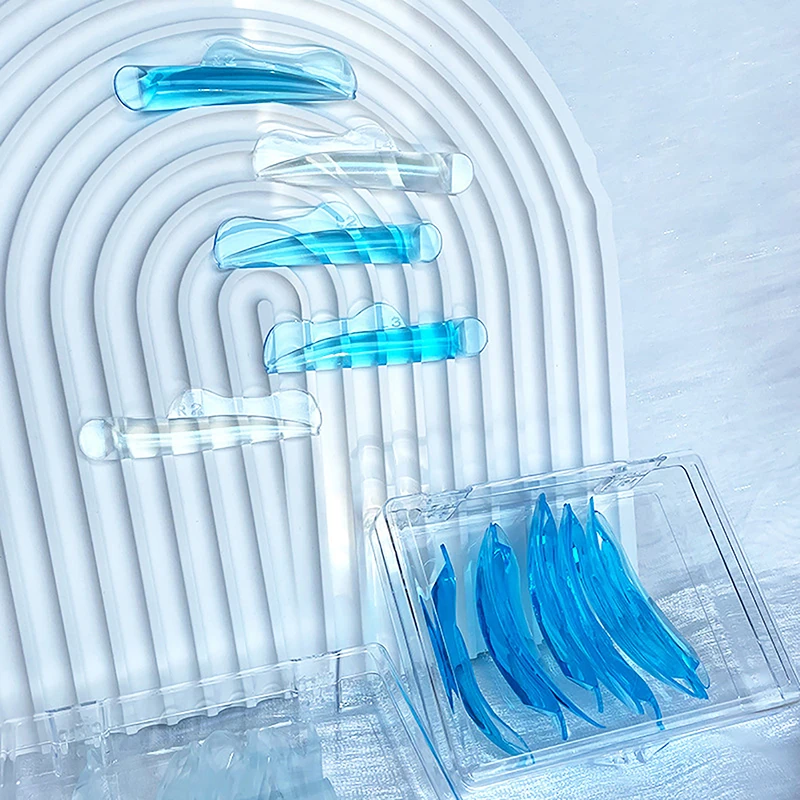 5 Pairs Lash Curler Rod Eyelashes Makeup Beauty Tools Glue Free Silicone Lashes Lift Pad Eyelash Extension Perming Pads