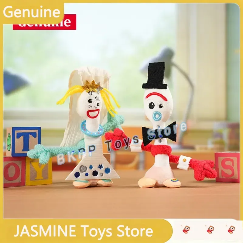 Original Toy Story Forky Plush Keychain Wedding Veil Backpack Charm Stuffed Pendant Gift For Couple Men Women Accessory