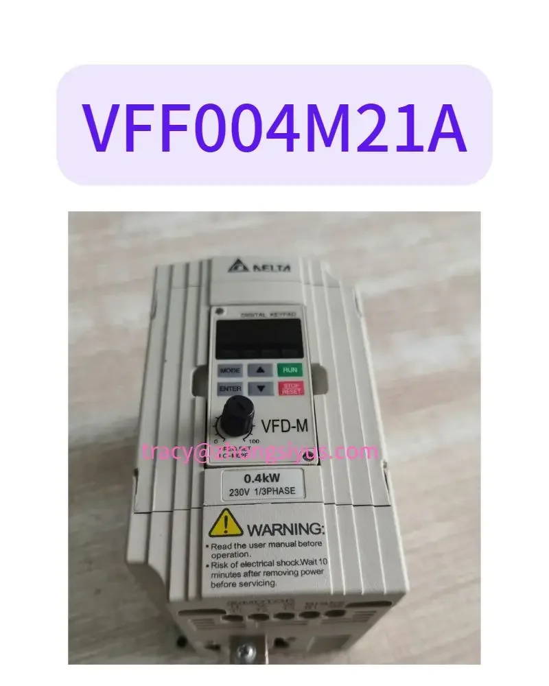 

Used inverter VFF004M21A test function OK