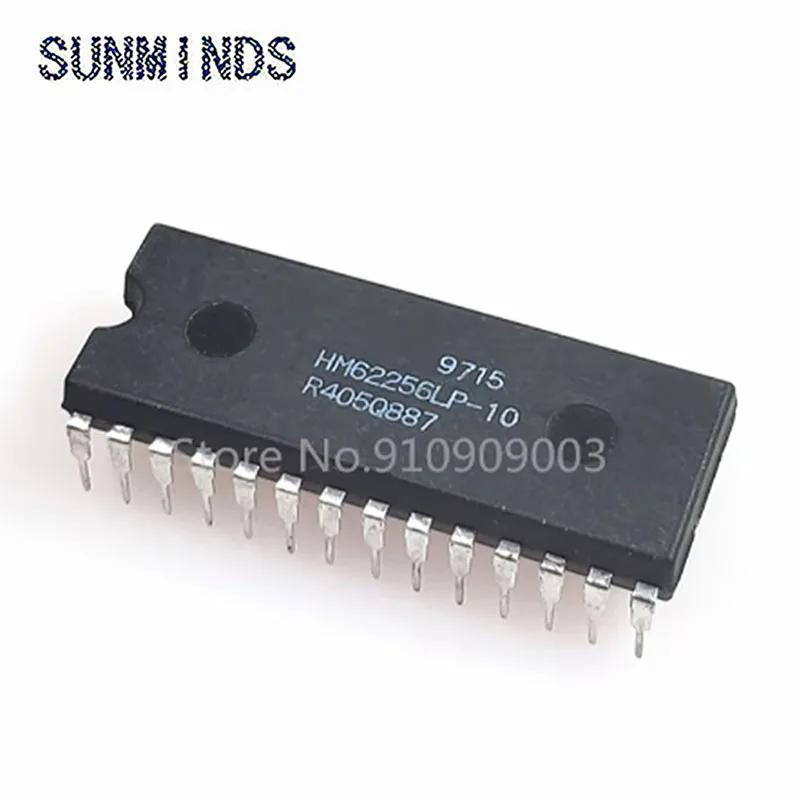 5pcs HM62256ALP-10 DIP28 HM62256LP-10 HM62256 HM62256ALP HM62256A 62256 DIP-28