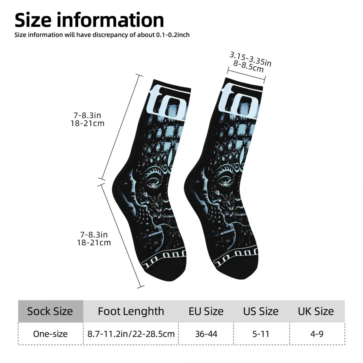 Hypocrites Won\'t Seek Tool Band Socks Male Mens Women Autumn Stockings Polyester