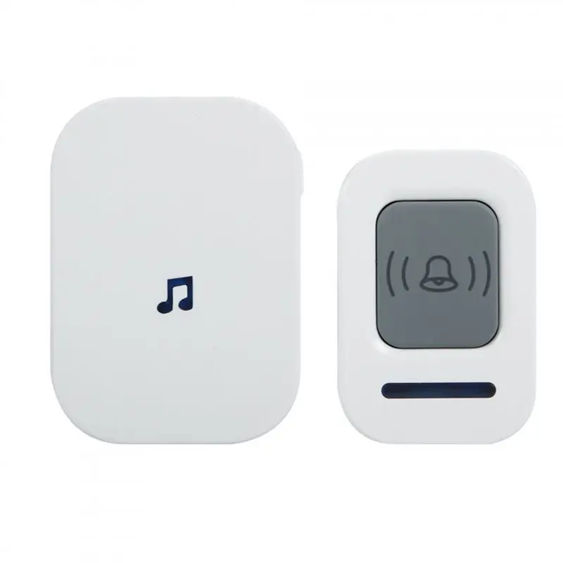 

Digital Ultra-Compact Wireless Doorbell - 100Db Volume Output, 300-Meter Maximum Range, Supports 60 Melodies US Plug-Y41A
