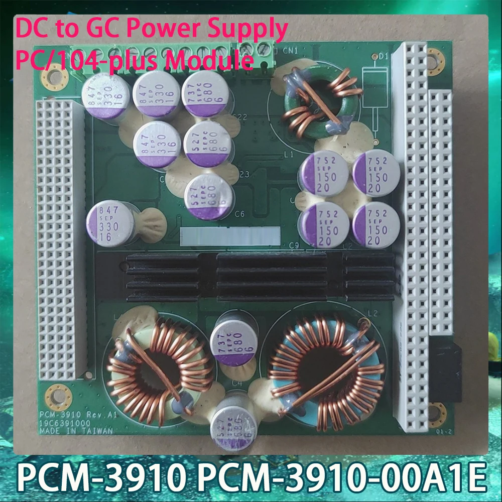 

For Advantech DC To GC 50W Power Supply PC/104-plus Module PCM-3910 PCM-3910-00A1E