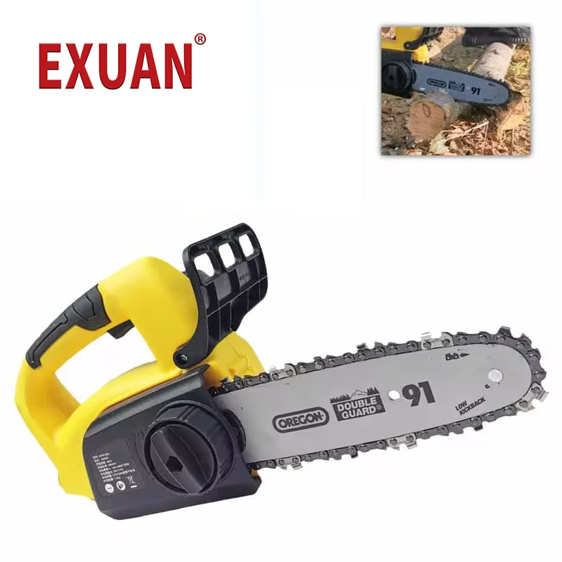 

Rechargeable lithium battery chain saw logging data household small hand-held chainsaw high-power chainsaw chain