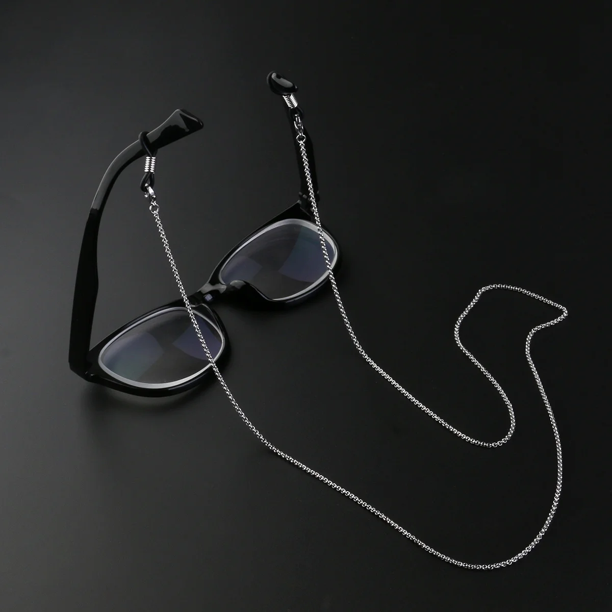 

Steel Eyeglass Chain Adjustable Snake Style Sunglasses Holder Non-Slip Neck Non Eyeglass Chain Strap Accessory