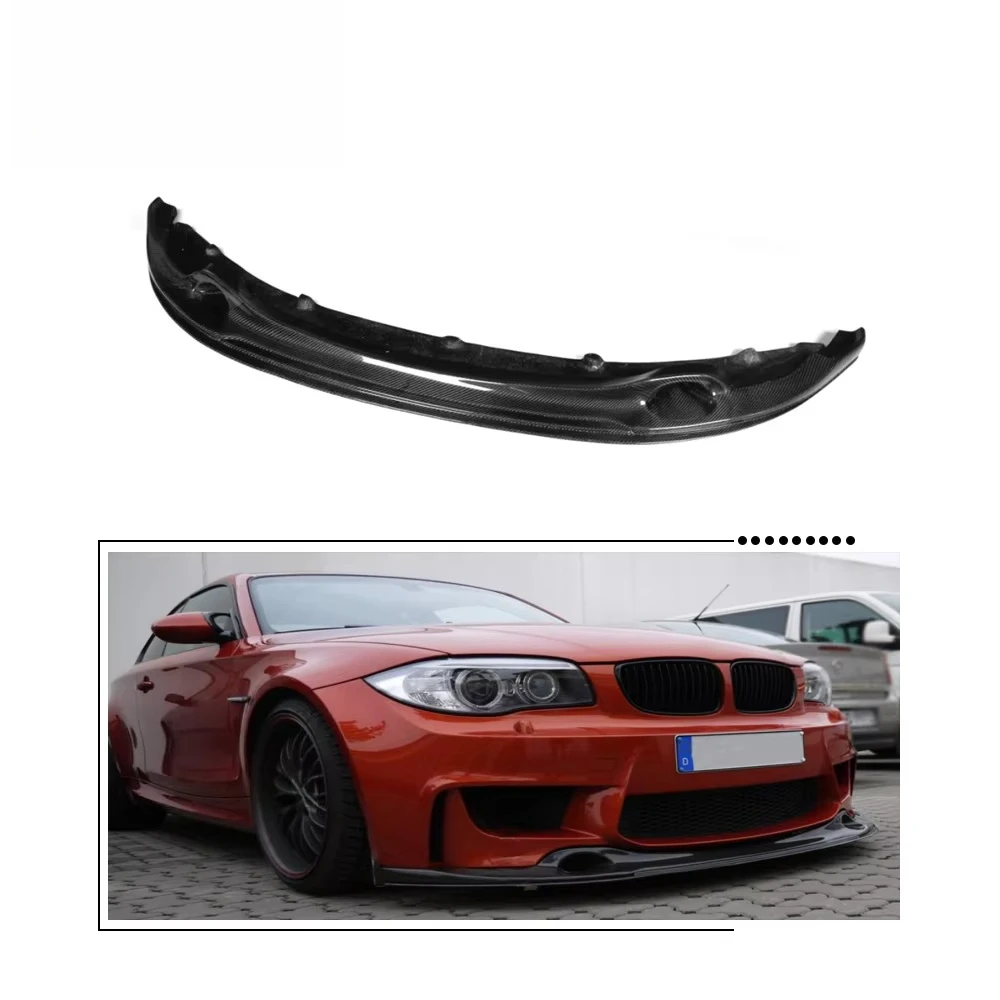 

E82 Carbon Fiber Front Lip for 1 Series E82 M Bumper 2011up