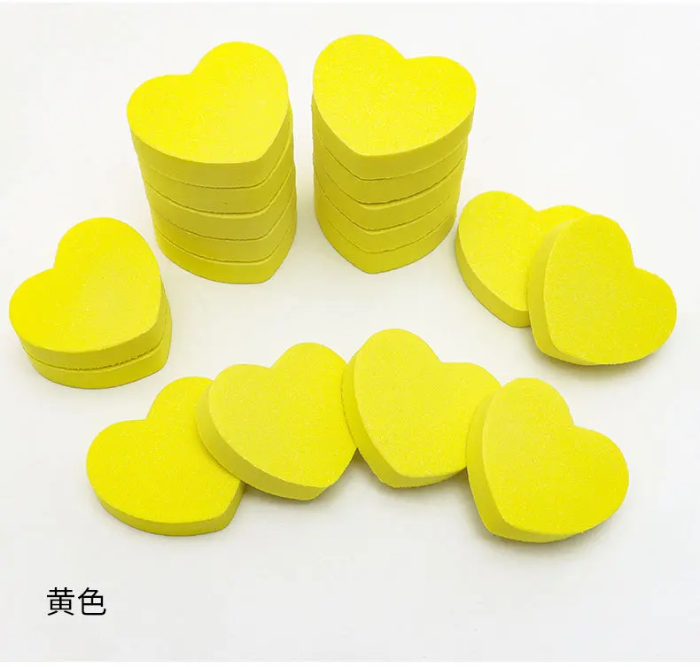 50 Pcs/Lot mini nail buffer block sponge buffer block  disposable nail file hotel nail file  pedicure tool manicure tool