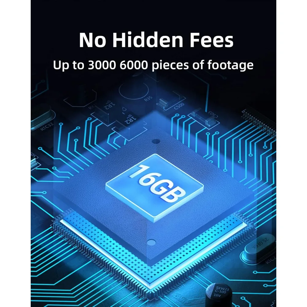 Quad pack telecamera di sicurezza wireless b310 con risoluzione 2K e pacchetto pannello solare A201