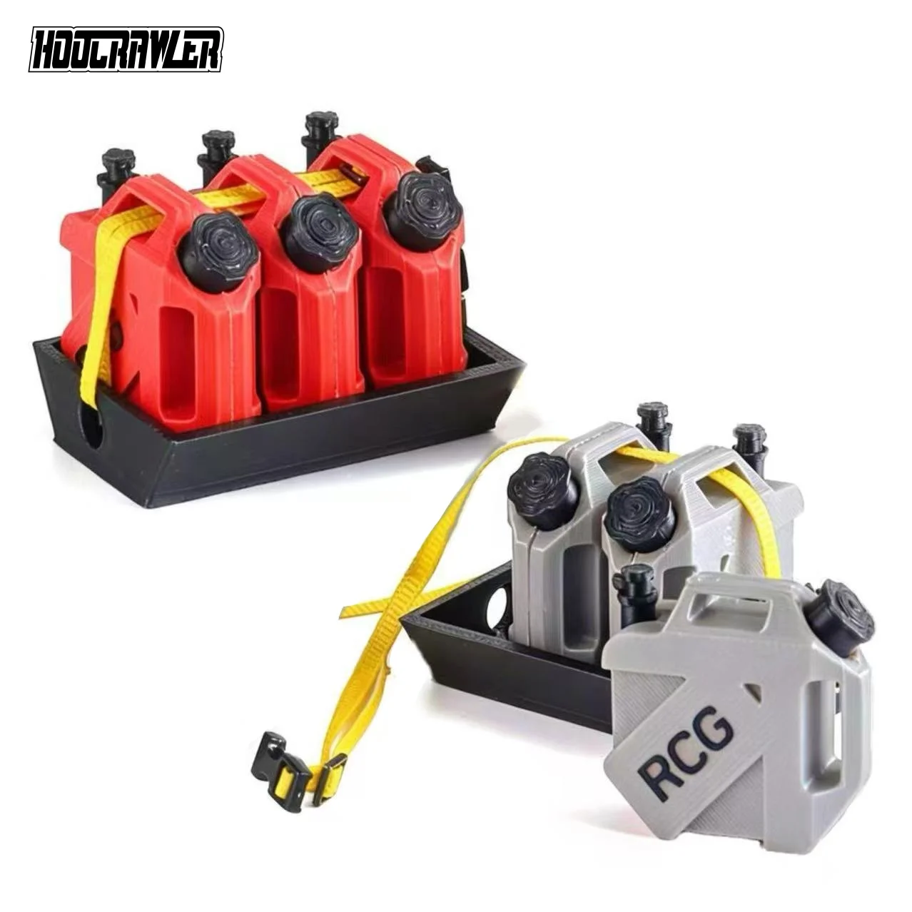 Mini Decoration Fuel Tank Set 1/10 RC Simulation Fuel Tankfor 1/10 RC Crawler TRX4 SCX10 FCX10 Capra