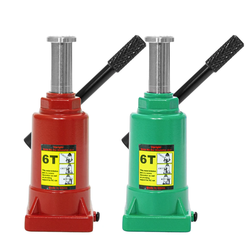 Model 1/7 1/8 1/10 1/12 1/14 Hand Crank Vertical Simulation Hydraulic Jack  for RC Car Electric Trucks  Model Toy Parts