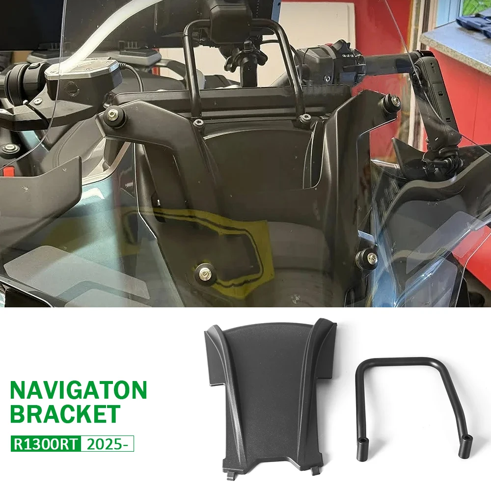 

New Motorcycle Phone Holder GPS Equipment Adapter 12mm Diameter Navigaton Bracket For BMW R 1300 RT R1300 RT R1300RT 2025 2026