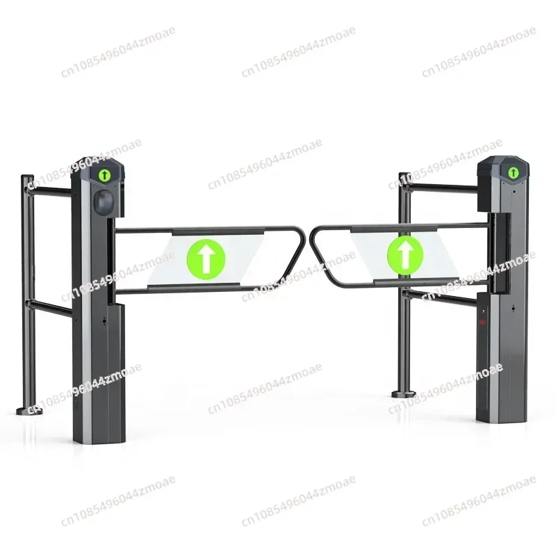 

4 Poles Supermarket Security Entrance Electric Automatic Swing Turnstile Barrier Gate