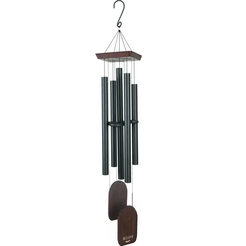 home furnishing homestay pendant gift European and retro metal aluminum tube oversized  advanced texture outdoor garden balcony