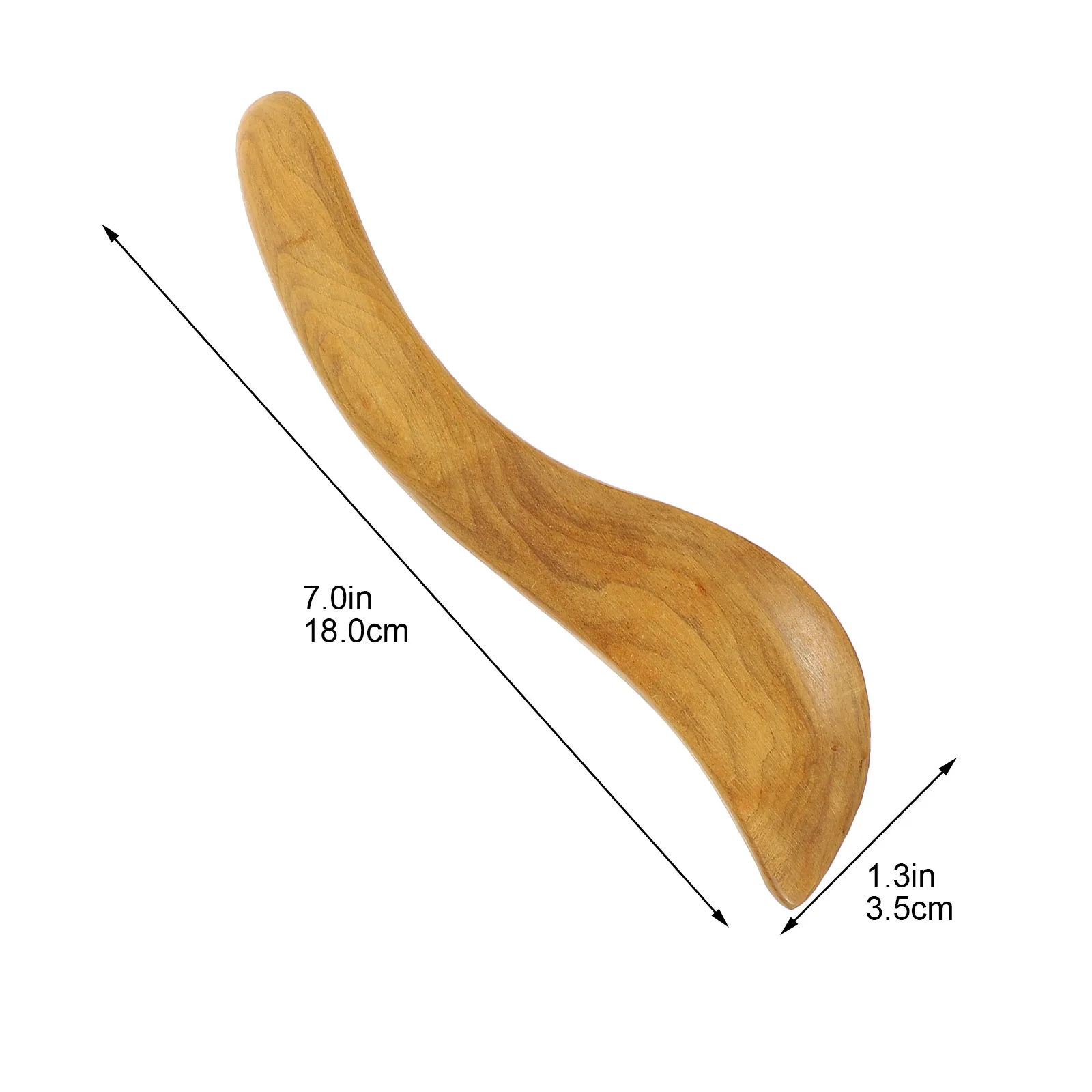 

4pcs Wood Body Face Scraper Massager Tool Relaxing Spa Therapy Multi Function Premium Strong Durable Long Use Blood Flow Skin