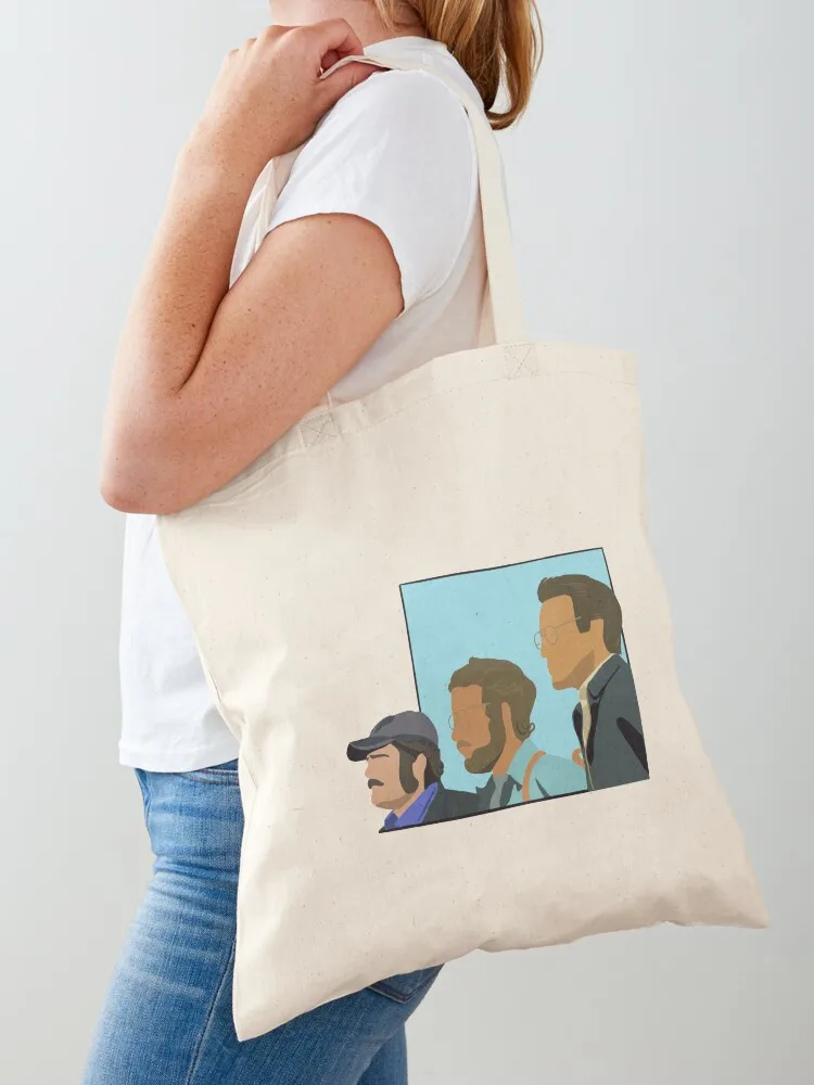 

Jaws Silhouette Tote Bag shopper bag women canvas cute tote bag personalized tote Canvas for women