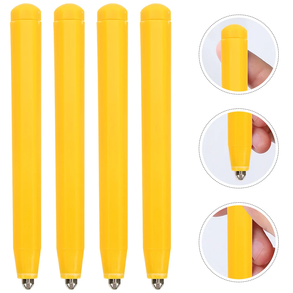 4 ชิ้นแบบพกพา Magnetic Drawing Board ปากกาเด็กวัยหัดเดินลายมือปากกาพลาสติก Stylus อุปกรณ์เสริม