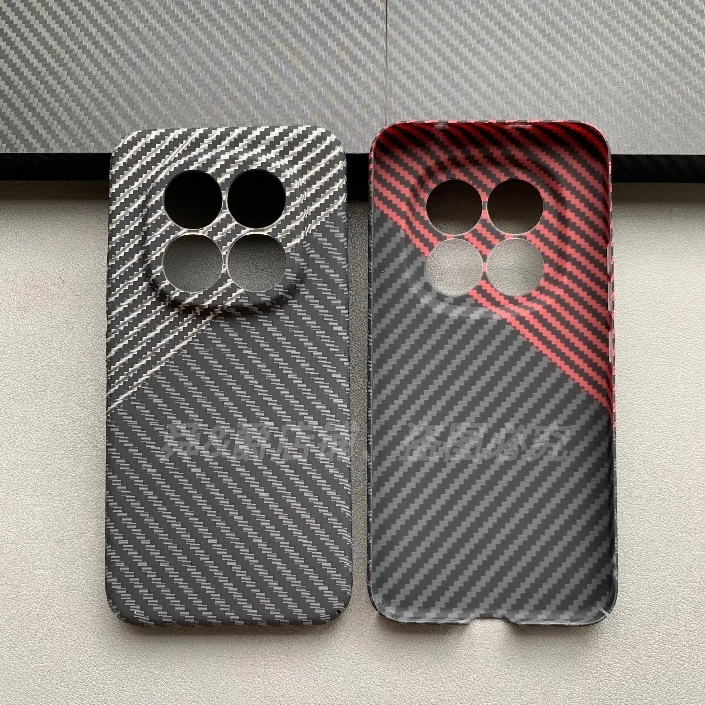 Image of Hülle für Redmi Note 15 14 Pro Plus, Carbonfaser-Textur, ultradünnes PC-Gehäuse, stoßfest, für Note 15 14 PRO 5G, Schutzhülle