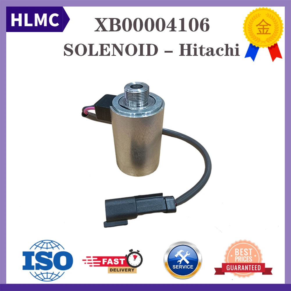 Construction Machinery Parts XB00004106 Solenoid Valve for 21W6042130 ZX30U-5A ZX35U-5A ZX35U-5N ZX40U-5A Spare Parts