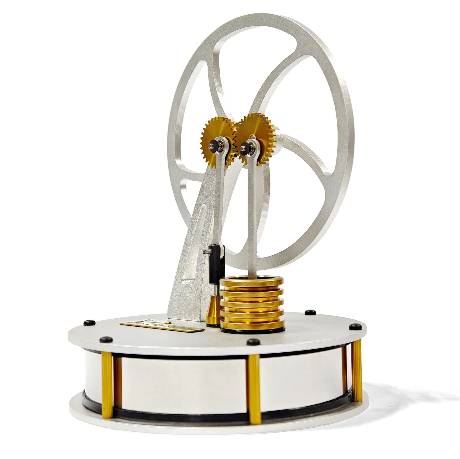 Low Temperature Stirling Engine Model Working Thermal Mechanical Science Education DIY Desktop Ornament Creative Tech Hobby Gift