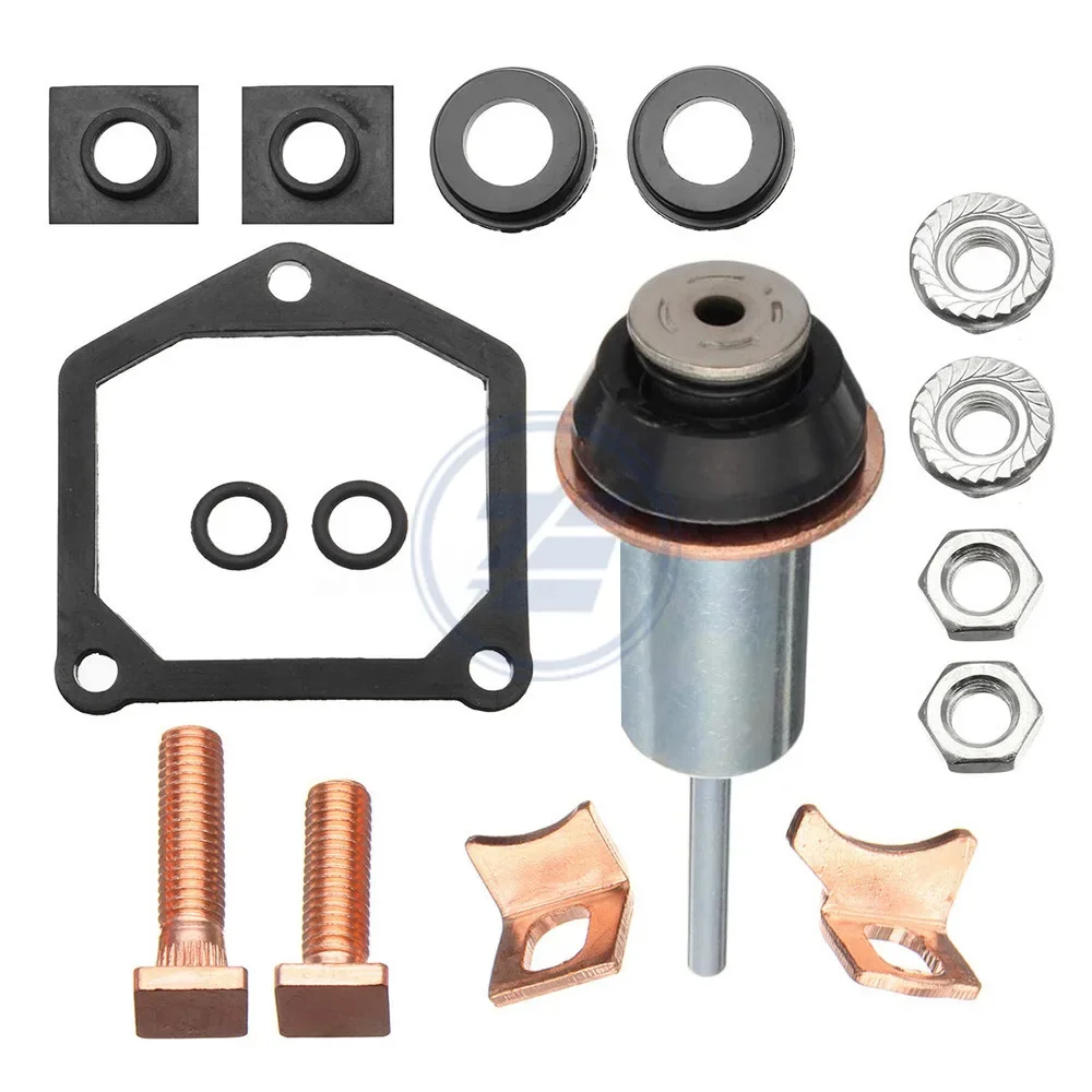 Universal Multi Purpose Durável Motor Denso Starter Solenóide Reparação Reconstruir Kit Contatos Peças Apto para Toyota Subaru