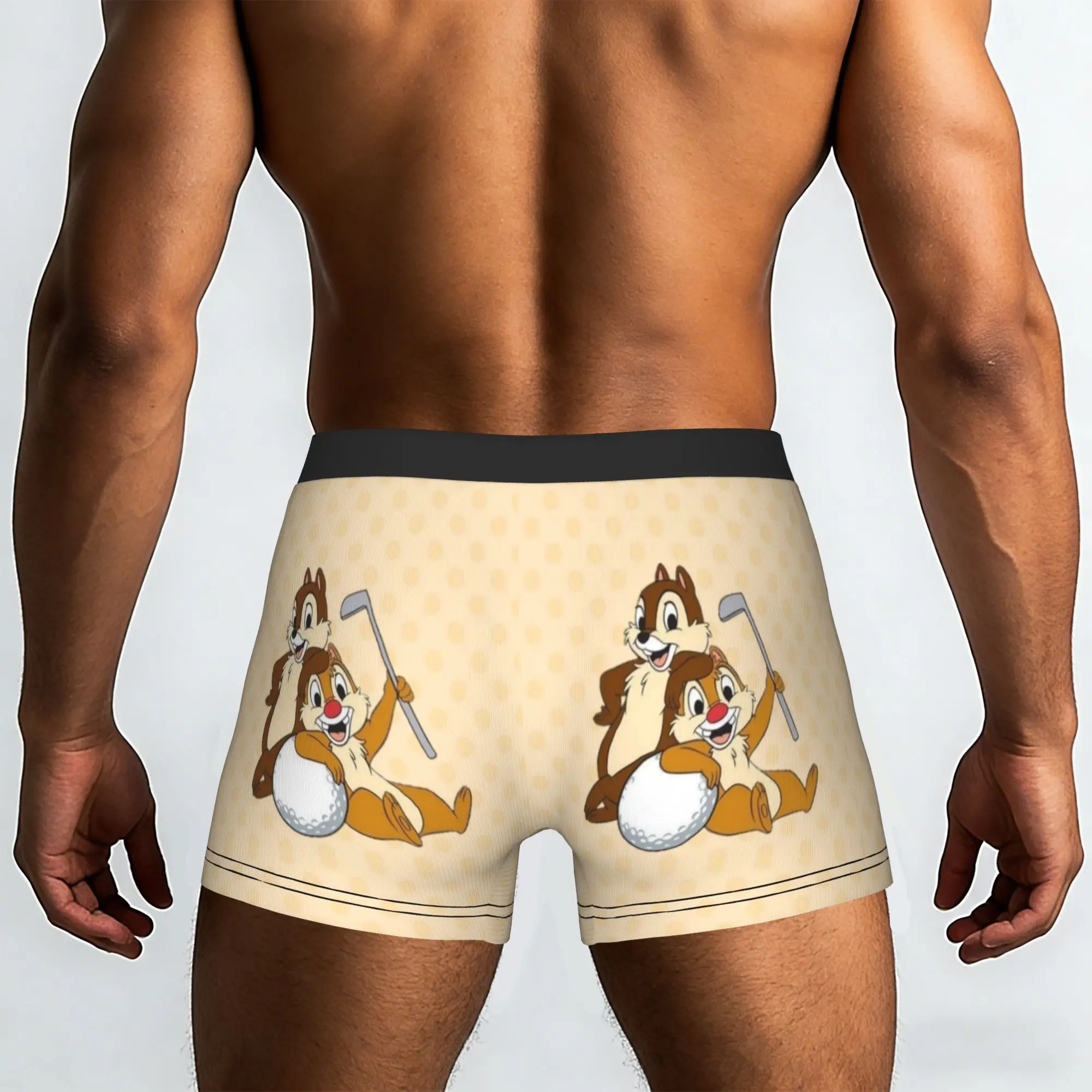 Custom Chip Anime D-Dales Boxer Shorts For Men 3D Printed  Underwear Panties Briefs Soft Underpants