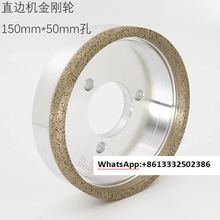 

150 * 50 hole straight edge machine bilateral machine glass grinding wheel