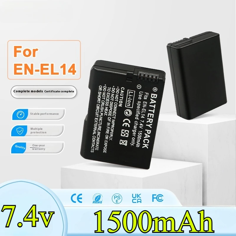 For Nikon EL-EL14 battery D3100 3200 3300 3400 5100 5200