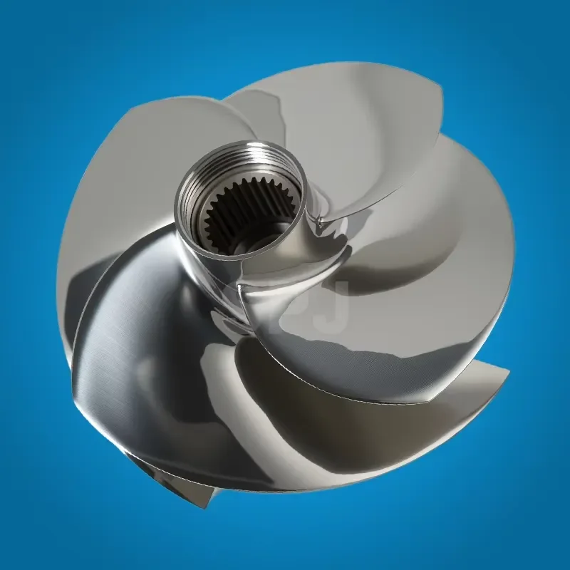 Jet Ski Impeller, 161mm 4 Blade 28 Tooth Stainless Steel, for Sea-Doo GTX LTD 300 PWC Personal Watercraft Engine Jet Pump Parts