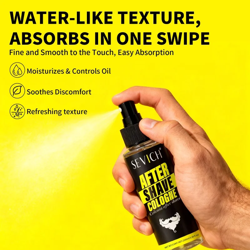 Non-irritating Shaving Gel For Men Moisturizing Cologne After Shave Spray Soften Sideburn Beard Shaving Cream Beard Care Tools view 5