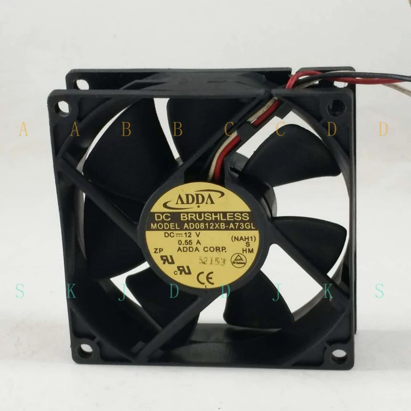 nouveau-ventilateur-de-refroidissement-adda-ad0812xb-a73gl-dc12v-055a-3-broches