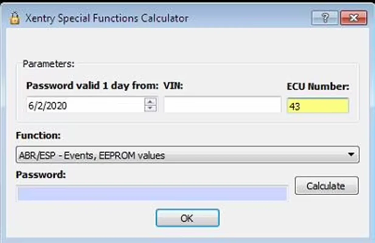 Picture 6: DAS Xentry Special Function Calculator Keygen and FDOK Vedoc Calculator Keygen for MB Star C3 C4 C5 C6 j2534 three sofware