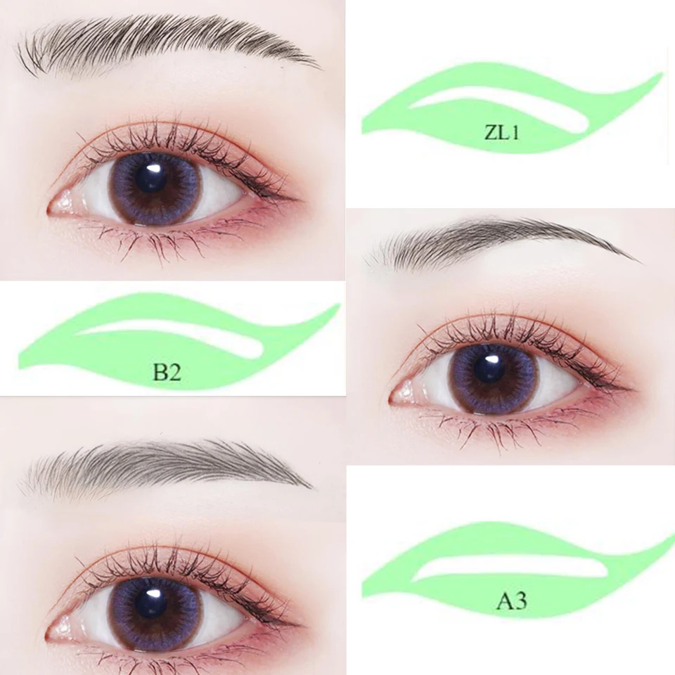 JINAGREILI-Faux Sourcils Synthétiques en Dentelle, Dégradant à la Main, Noir, pour ixde Mariage, Cosplay, Style Julie, pour Femme