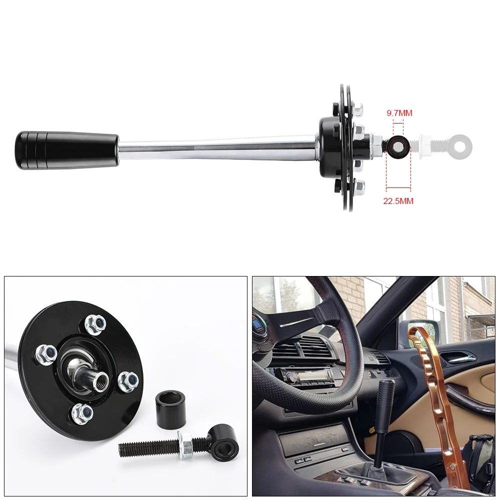 Hypertune - Drift Tuning Adjustable Short Shifter Lever with Knob Kit For 85-10 BMW E30 E36 E46 E34 E39 E6x Z3 HT-PDG03/06