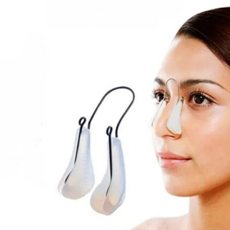 Nose Shaper Clip Nose Up Lifting Shaping Bridge Straightening Slimmer Device Silicone Nose Slimmer No Painful Hurt Beauty Tools
