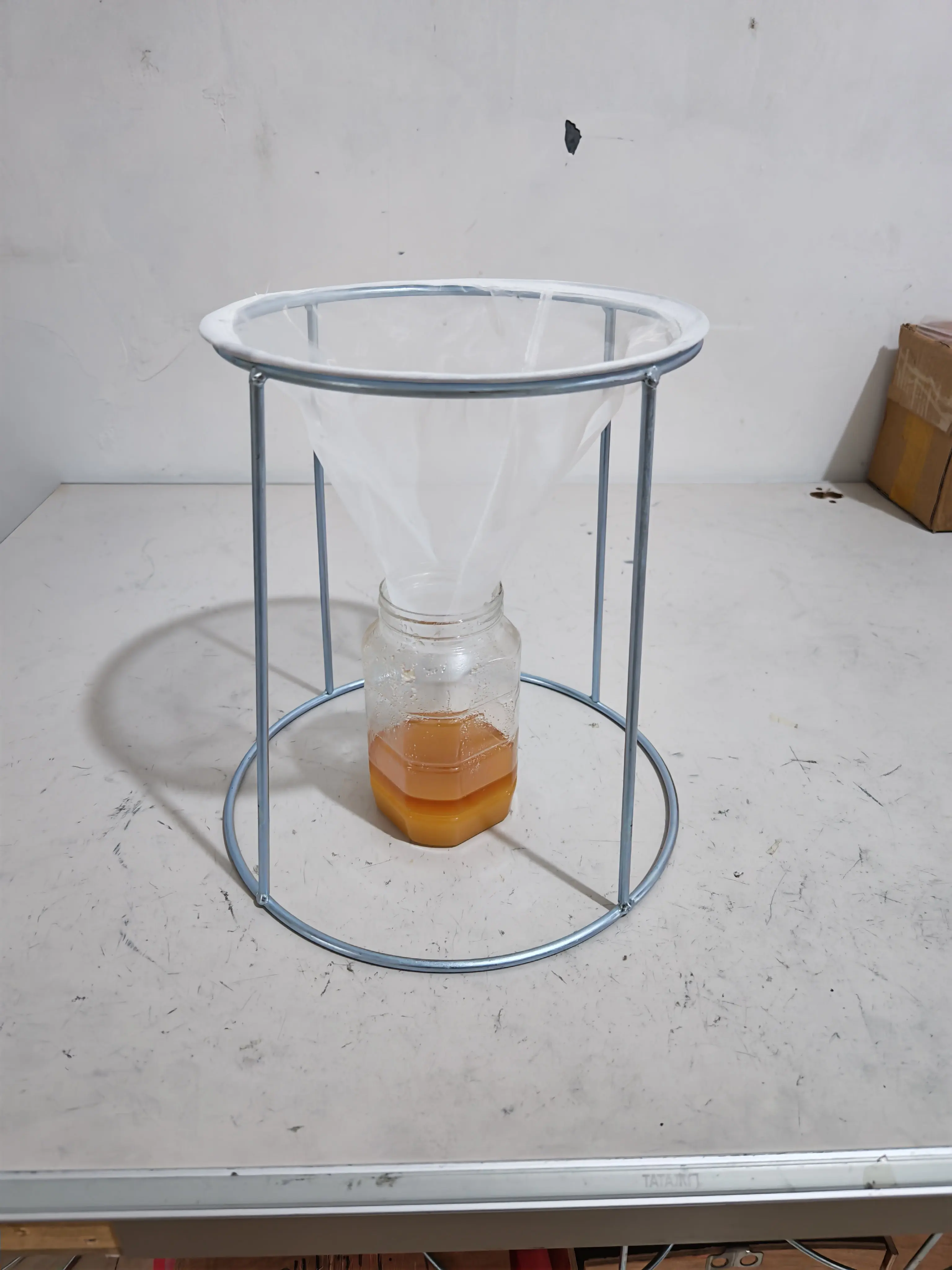 Honey Filter Holder, Thickened And Encrypted Ultra-Fine Filter Holder, Easy And Convenient To Filter Honey