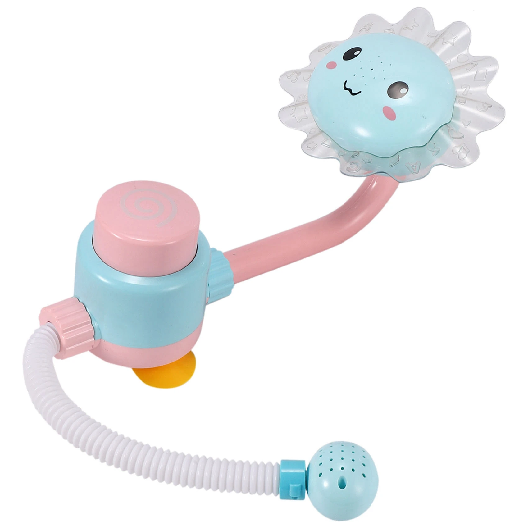 L81A 2025-grifo de ducha de girasol divertido para baño de bebé, boquilla para baño de bebé, juego para nadar, baño de verano