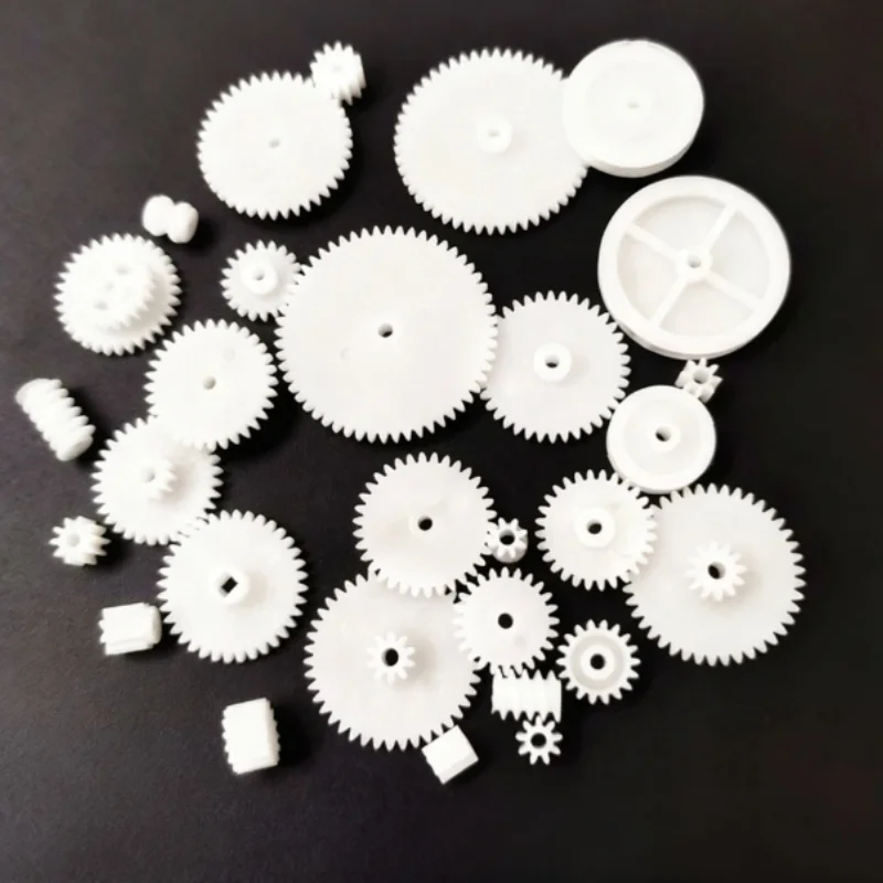 Premium 5pcs RC Car Gears - Motor/Spindle/Bevel Multi-Size Replacement Parts