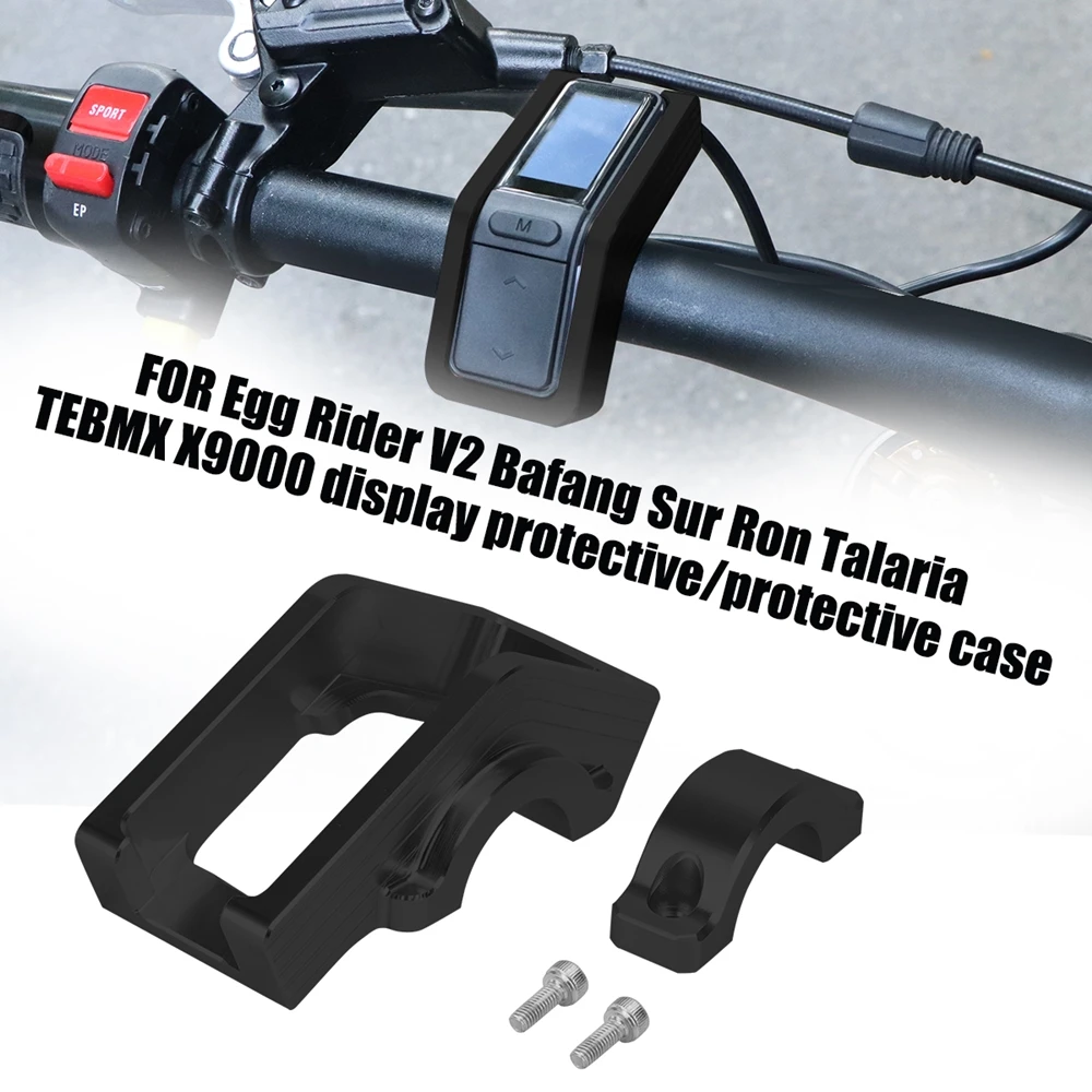 Étui de protection d'affichage en plastique pour cavalier Egg V2 Bafang Sur Ron Talaria TEBMX X9000, avec accessoires à vis, 1/2 pièces