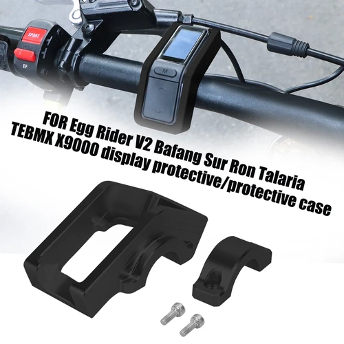 1/2 Uds funda protectora de pantalla de plástico para Egg Rider V2 Bafang Sur Ron Talaria TEBMX X9000 con accesorios de tornillo