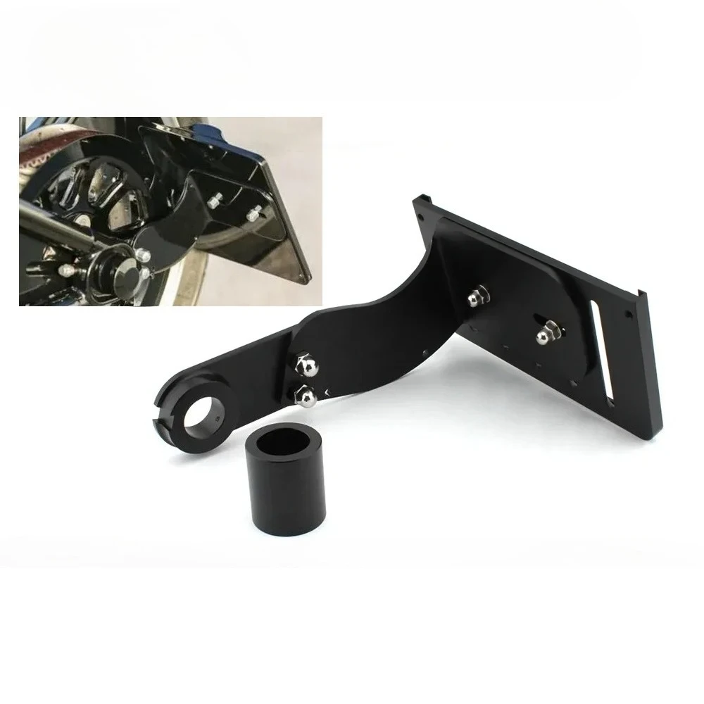 

Side License Plate Bracket, Side Mount Holder, For Harley Softail Fat Boy Breakout Fighter