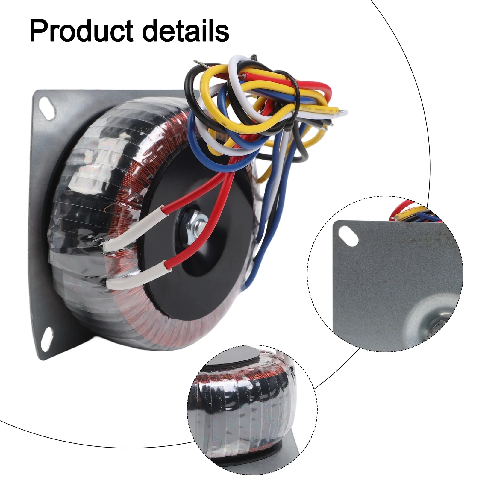 

Двухканальный тороидальный источник питания с выходным напряжением 12В/28В переменного тока, катушка диаметром 100 мм, для систем управления