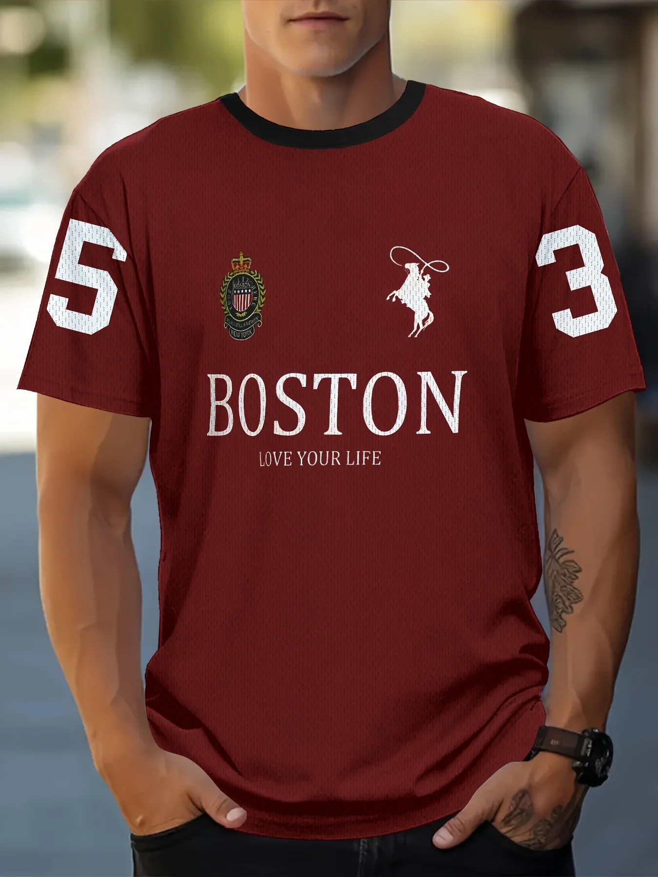 

Summer's Best-seller 3D Printed T-shirts Quick-drying and Sweat-absorbent Fashionable 2025 New Style for Street Sports New Moto