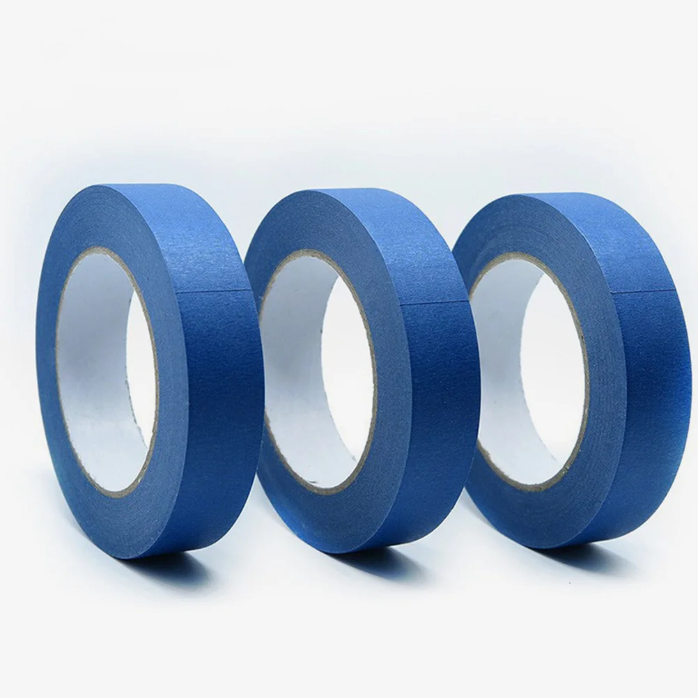 5Pcs Blue Wall Decorative Tape Paint Masking Model Car Low Tack Automotive Artists Tape Trimming Edge Hardware