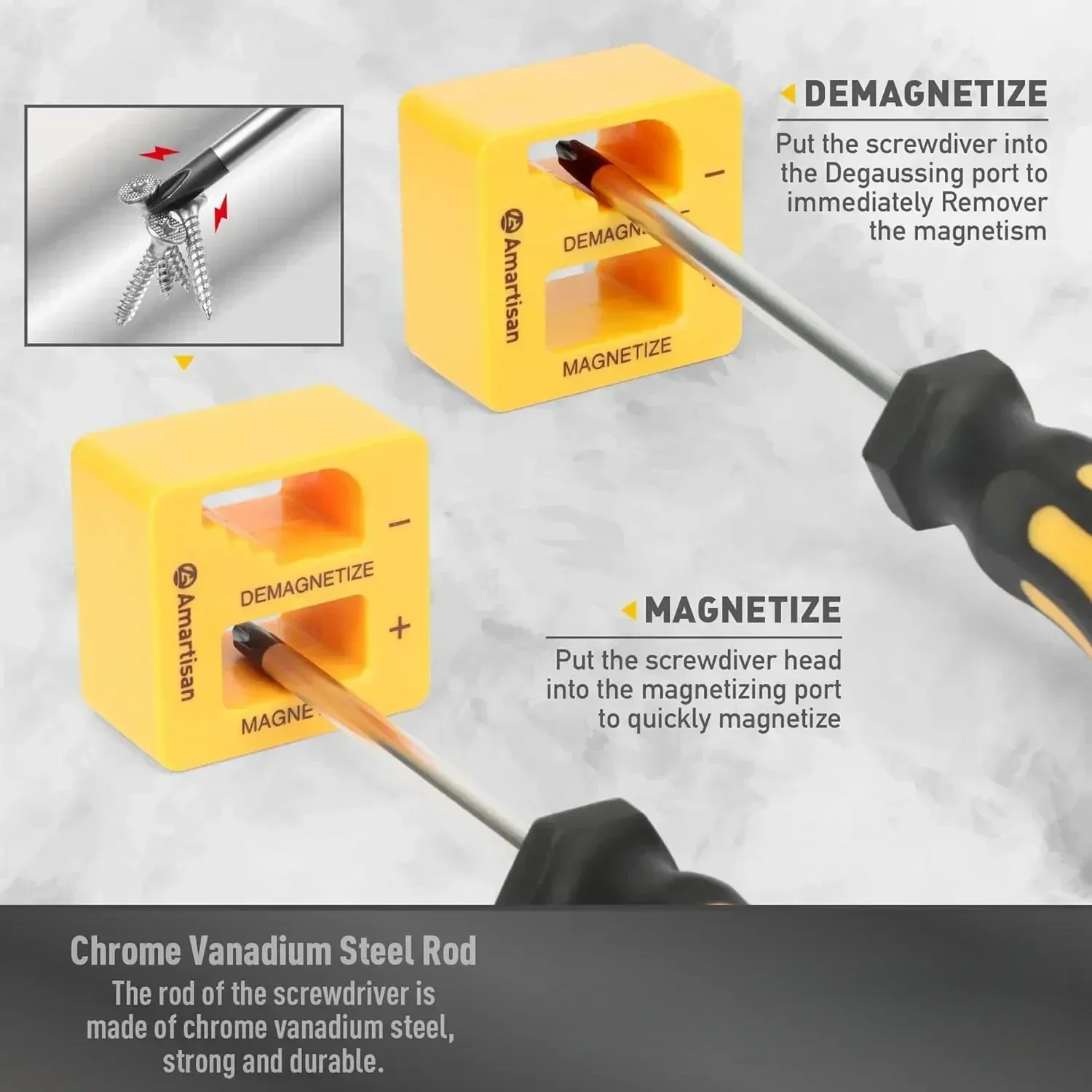 1Set Magnetic Screwdrivers Set with Case,43/42pcs Includs Slotted Phillips Hex Pozidriv Torx Precision ScrewdriverTools for Man