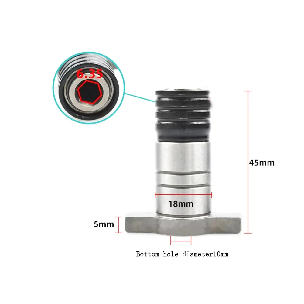 

For Makita Dewalt Bosch Ryobi T‑Shape Square Shaft Anvil for Electric Impact Wrench Screwdriver Power Tool Replacement Parts