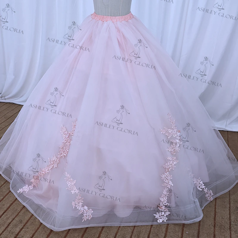 2 In 1 Dresses 15 Quinceanera Dresses Ball Gown Sweet Party Dresses Detachable Skirt 15 Year Old Dresses For Girls Customized image 5